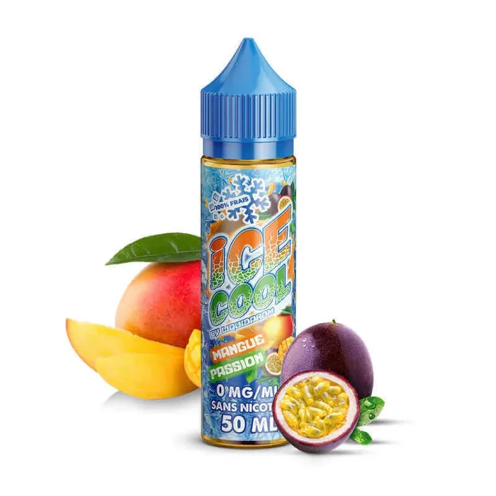 LIQUIDAROM ICE COOL Mangue Passion – E-liquide 50ml