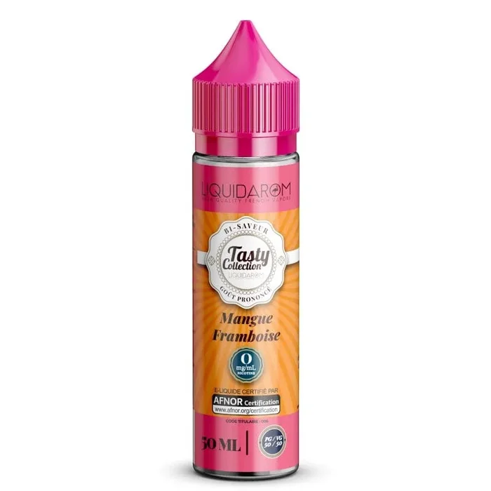 LIQUIDAROM TASTY COLLECTION E-liquid Raspberry Mango 50ml