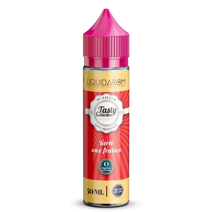 LIQUIDAROM TASTY COLLECTION E-liquid Strawberry Tart 50ml