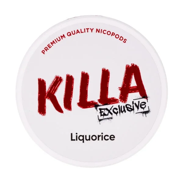 Liquorice Nicotine Pouches by Killa Exclusive
