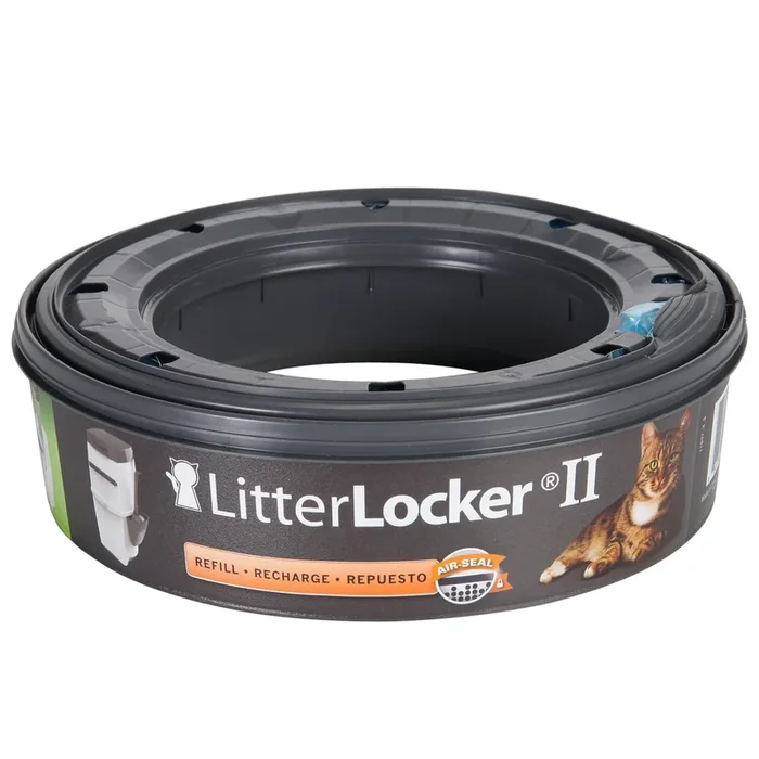 Litter Locker Cat Litter II Refill, Black