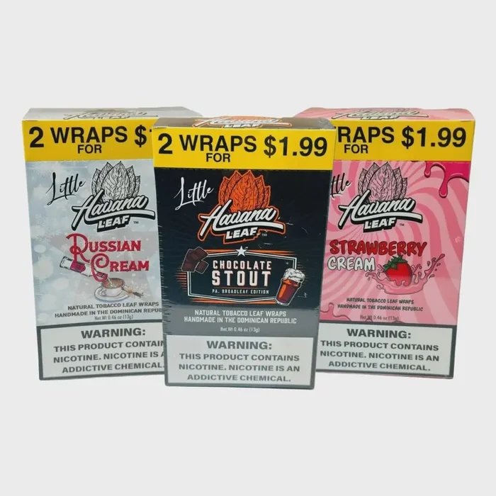 Little Havana Leaf Wraps 2pk