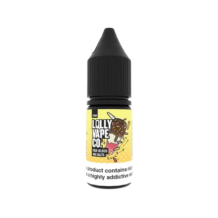 Lolly Vape Co FAB-ULOUS 10ml Nic Salt E-liquid