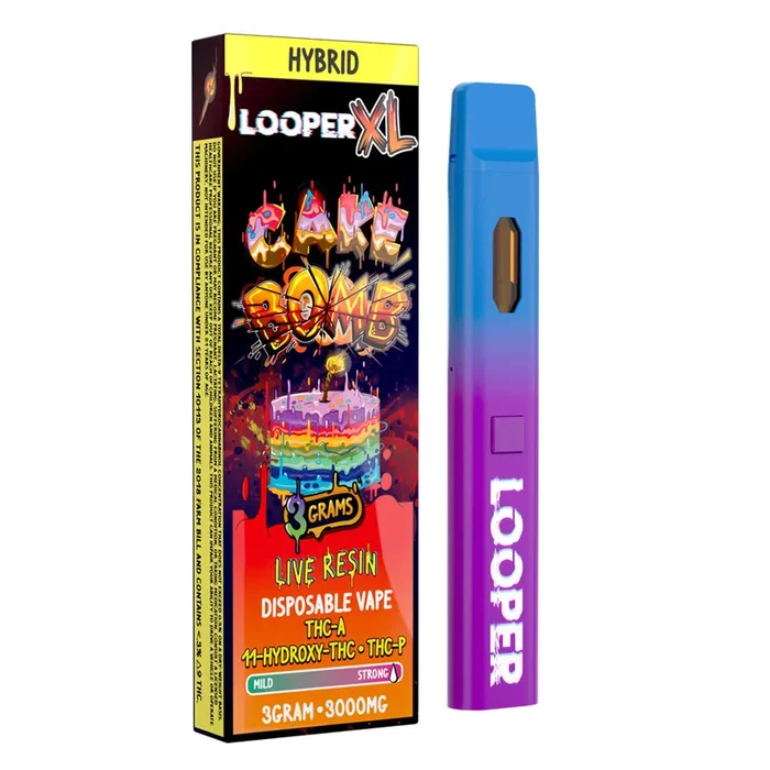 LOOPER “XL Series” Live Resin – 3g Disposable