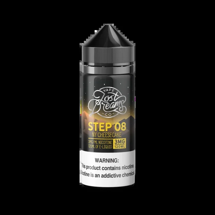 Lost Dreams Vape Co 120mL – Step 08 – NY Cheesecake –