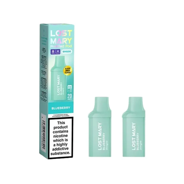 Lost Mary BM600 Blueberry Prefilled Replacement Pods