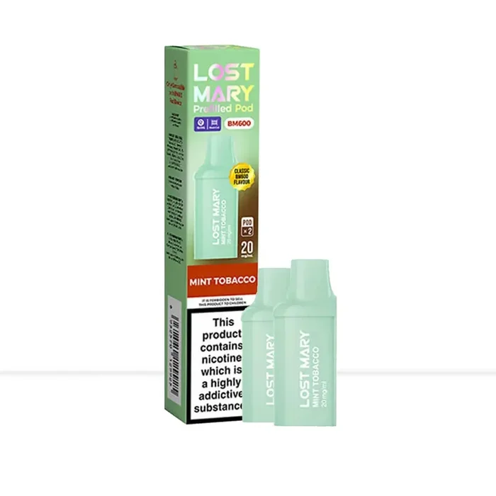 Lost Mary BM600 Mint Tobacco Prefilled Pods