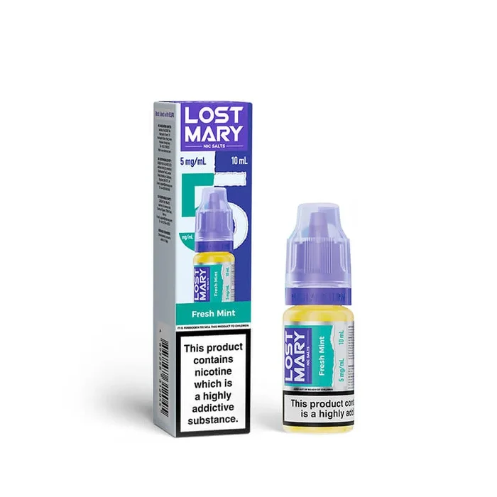 Lost Mary Fresh Mint 10ml Nic Salts E-Liquid