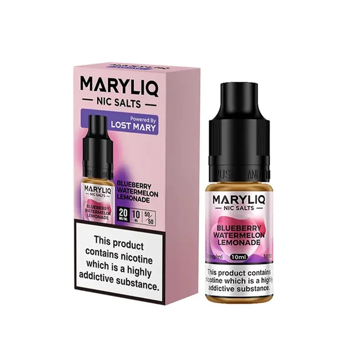 Lost Mary MaryLiq Blueberry Watermelon Lemonade 10ml Nic Salt E-liquid