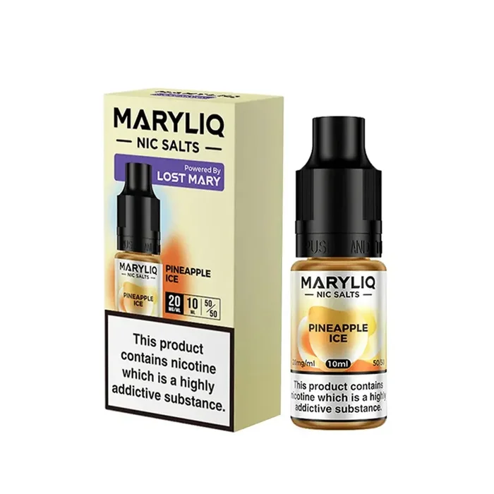 Lost Mary MaryLiq Pineapple Ice 10ml Nic Salt E-liquid