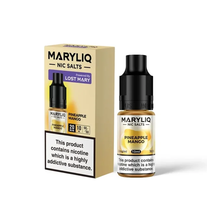 LOST MARY Maryliq Pineapple Mango – Sel de nicotine 10ml