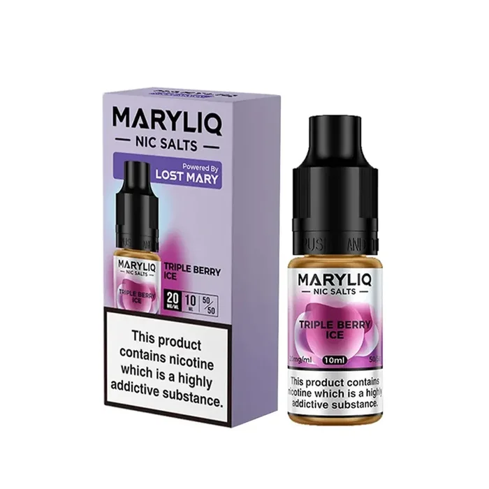 Lost Mary MaryLiq Triple Berry Ice 10ml Nic Salt E-liquid