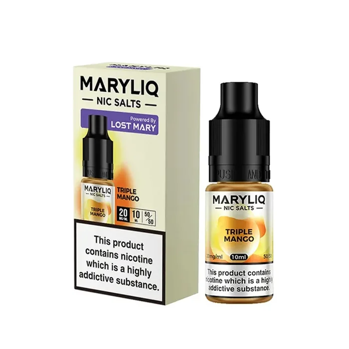 Lost Mary MaryLiq Triple Mango 10ml Nic Salt E-liquid
