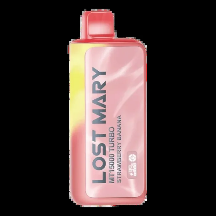 Lost Mary MT15000 Turbo – Strawberry Banana Disposable Vape