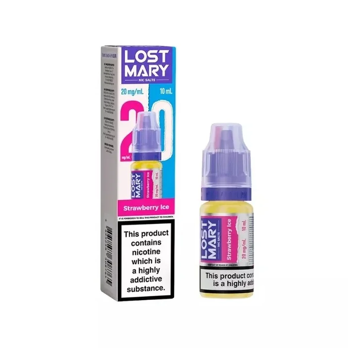 Lost Mary Strawberry Ice 10ml Nic Salt