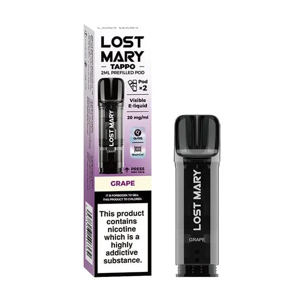 Lost Mary Tappo Prefilled Pod – Grape