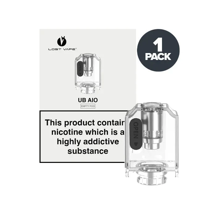Lost Vape UB AIO Empty Replacement Pods
