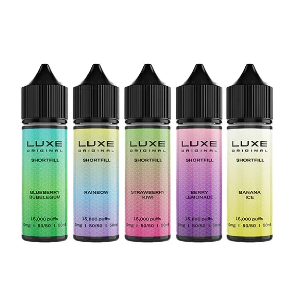 LUXE – Original 50ml Shortfill (50VG/50PG) 0mg