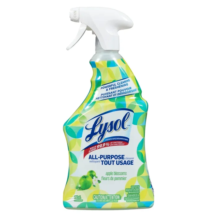 Lysol Disinfectant Green Apple Fragrance All-Purpose Cleaner, 650-ml