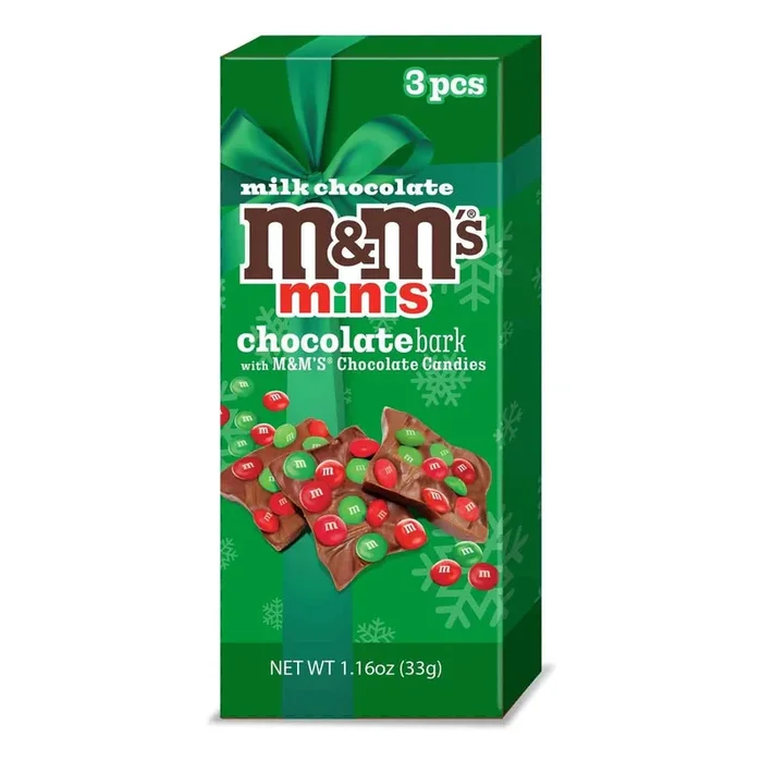 M&M’s Minis Chocolate Bark, 33 g