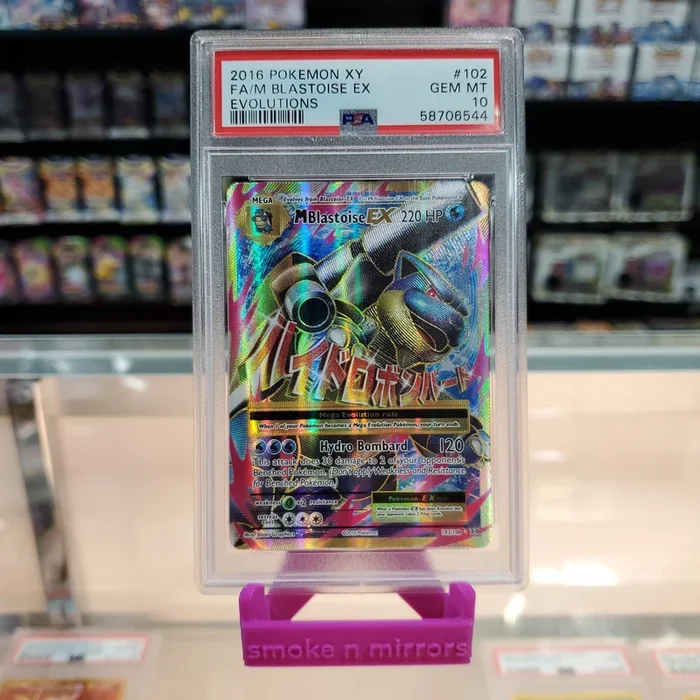 M Blastoise EX – XY: Evolutions Holofoil: PSA 10