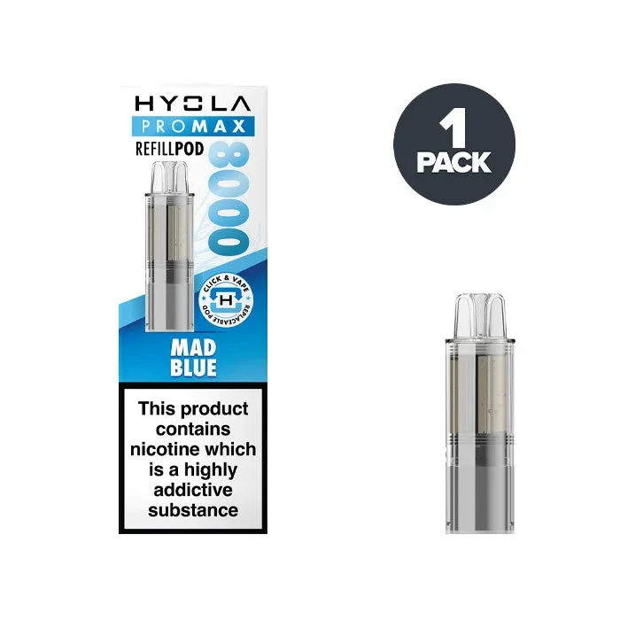 Mad Blue Hyola Pro Max 8000 Prefilled Pods