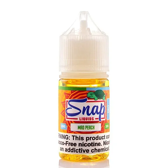 Mad Peach Salt – Snap E-Juice