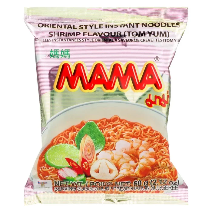 Mama Instant Noodle Shrimp, 90-g.
