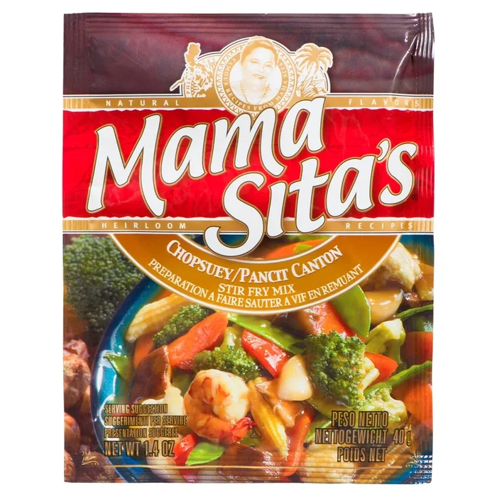 Mama Sita’s preparation a faire sauter a vif en remuant chopsuey pancit canton, 40 g