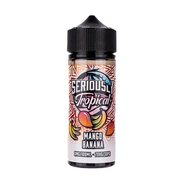 Mango Banana 100ml Shortfill E-Liquid by Seriously Tropical