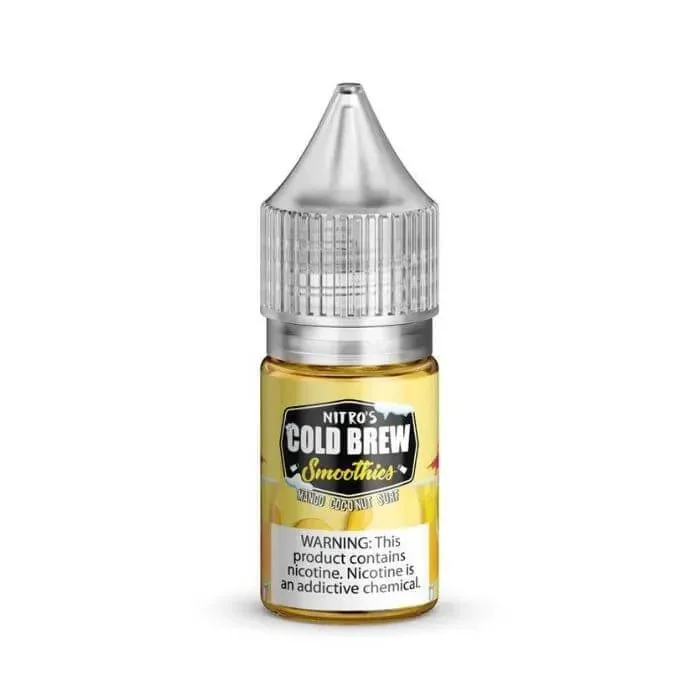 Mango Coconut Surf Nicotine Salt by Nitro’s Cold Brew Smoothies eJuice