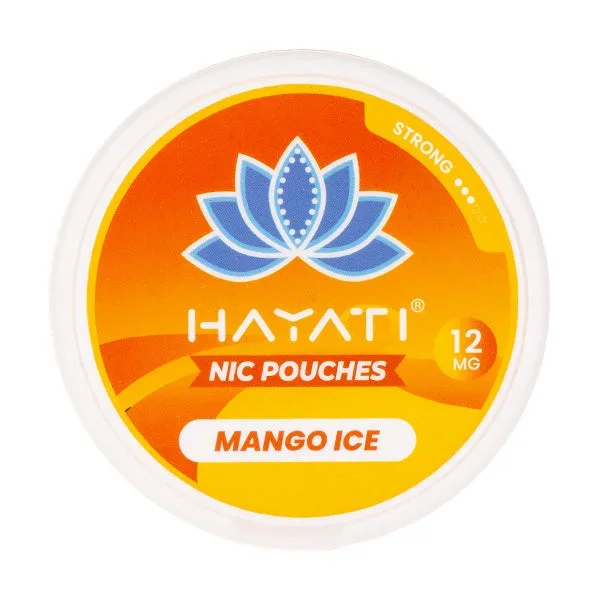 Mango Ice Nicotine Pouches by Hayati