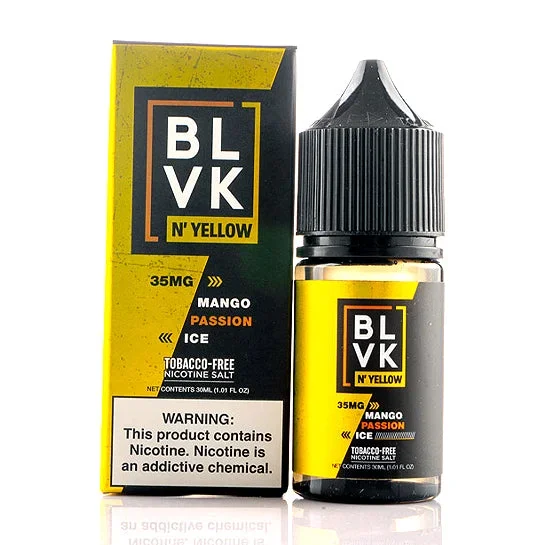 Mango Passion Ice Salt – BLVK E-Juice