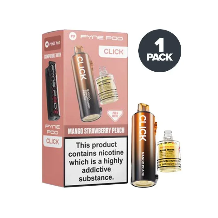 Mango Strawberry Peach Pyne Pod Click Refill Pack