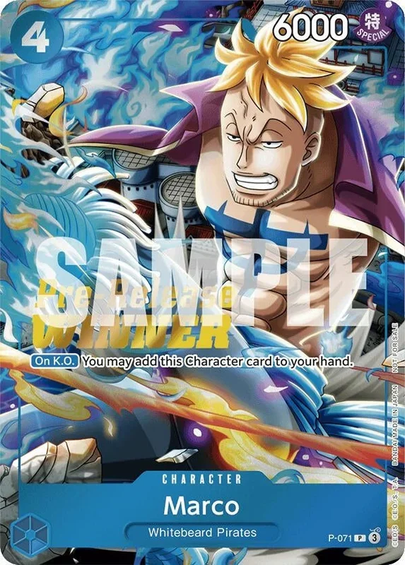 Marco (Two Legends Pre-Release Winner) (P-071) (OP-PR)