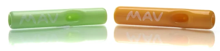 MAV Glass Small Steam Roller Hand Pipe