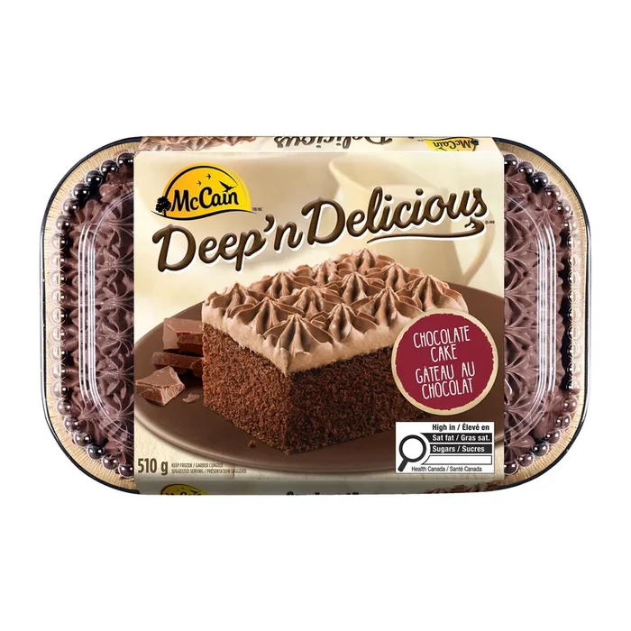 McCain Deep’n Delicious Chocolate Cake, 510 g