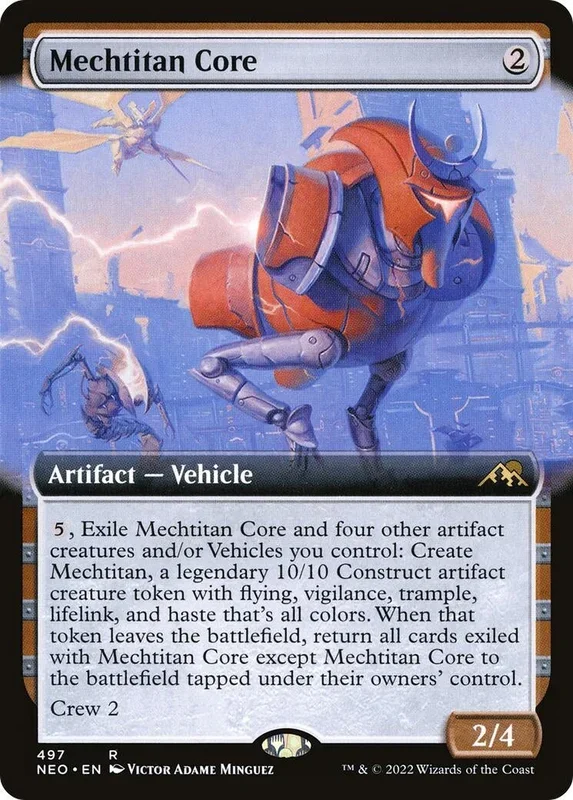 Mechtitan Core (Extended Art) (497) (NEO)