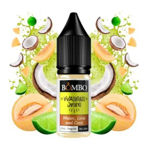 Melon Lime & Coco – Wailani Juice Nic Salts 10ml (Bombo)