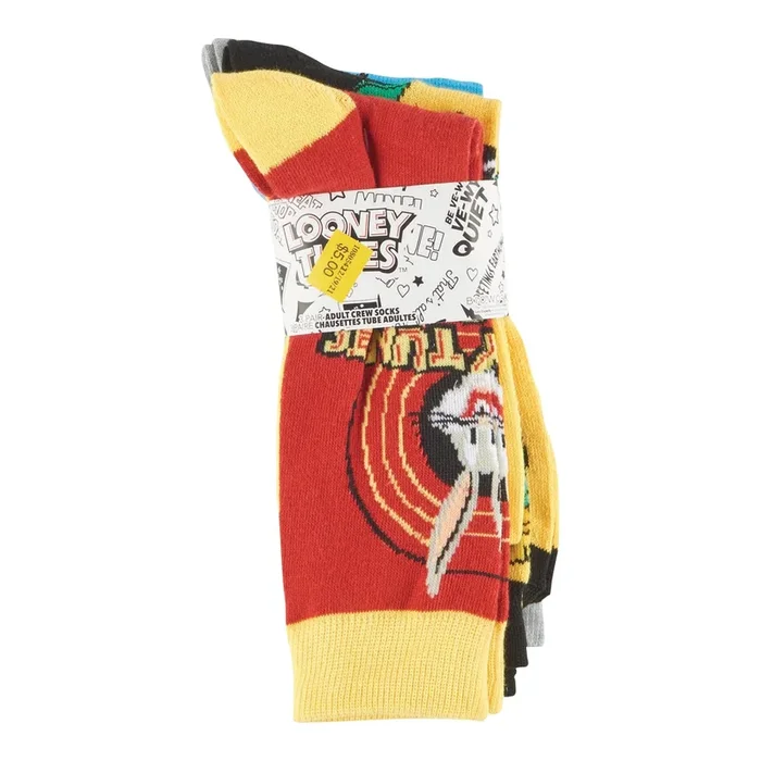 Men’s Looney Tunes Socks, 10 to 13, 3-Pack