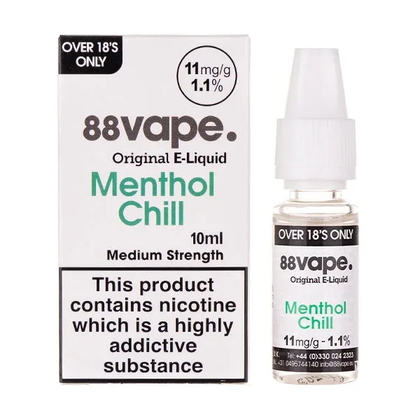 Menthol Chill 50/50 E-Liquid by 88Vape