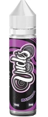 Menthol E Liquid by Uncles Vape Co