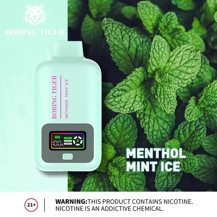 Menthol Mint Ice LuffBar Boring Tiger 25k