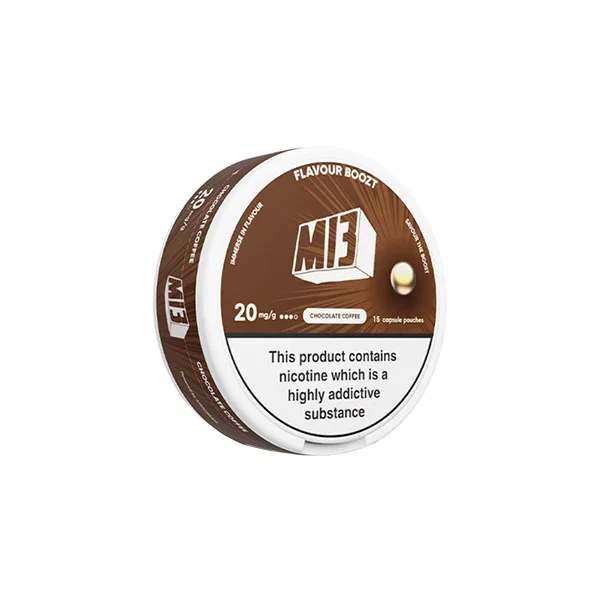 MI3 – Boozt Nicotine Pouches – 15 Pouches 20mg