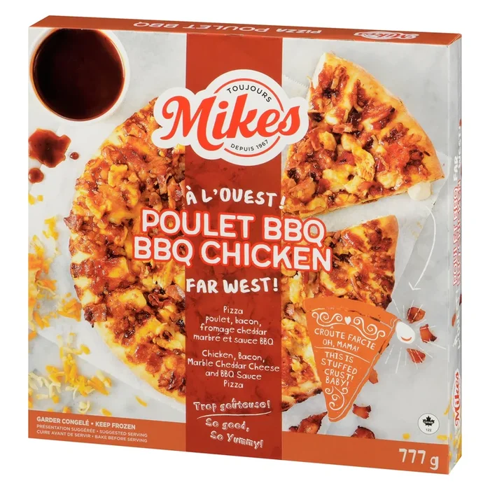 Mikes BBQ Chicken Pizza, 777-g