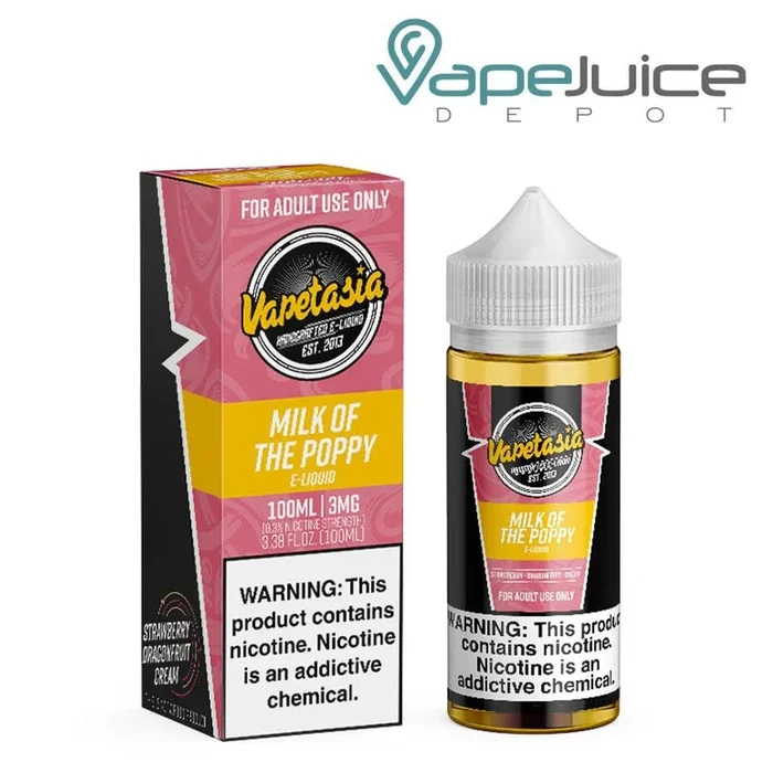 Milk Of The Poppy Vapetasia eLiquid 100ml