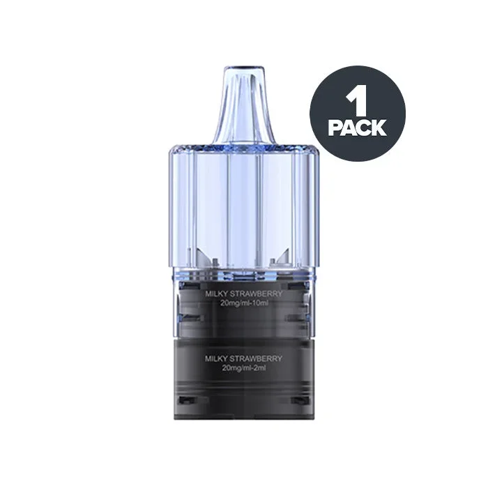 Milky Strawberry Uwell Viscore 8000 Pre-filled Pods
