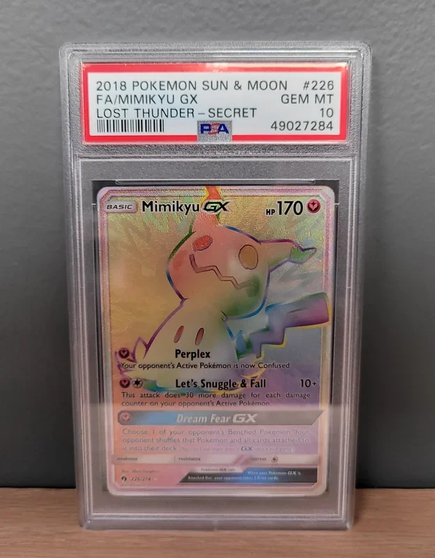 Mimikyu GX – Lost Thunder: PSA 10
