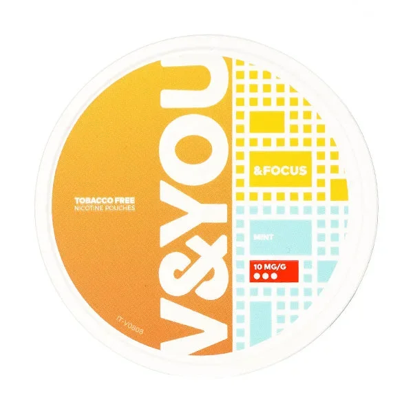 Mint &Focus Nicotine Pouches by V&YOU