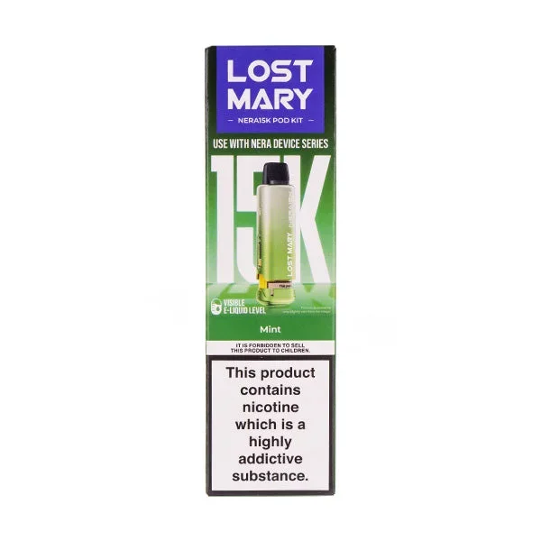 Mint Nera 15k Prefilled Pod + Refill by Lost Mary